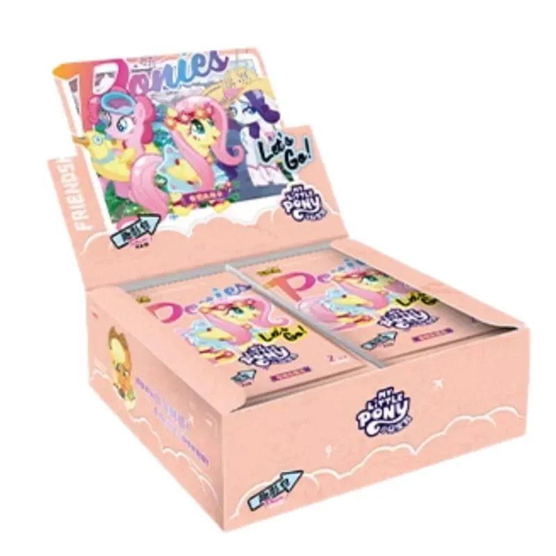 Genuine My Little Pony Card Friendship Forever Cards Star Pack Gorgeous Gilded Princess Cards Collectible Card Toys Gifts