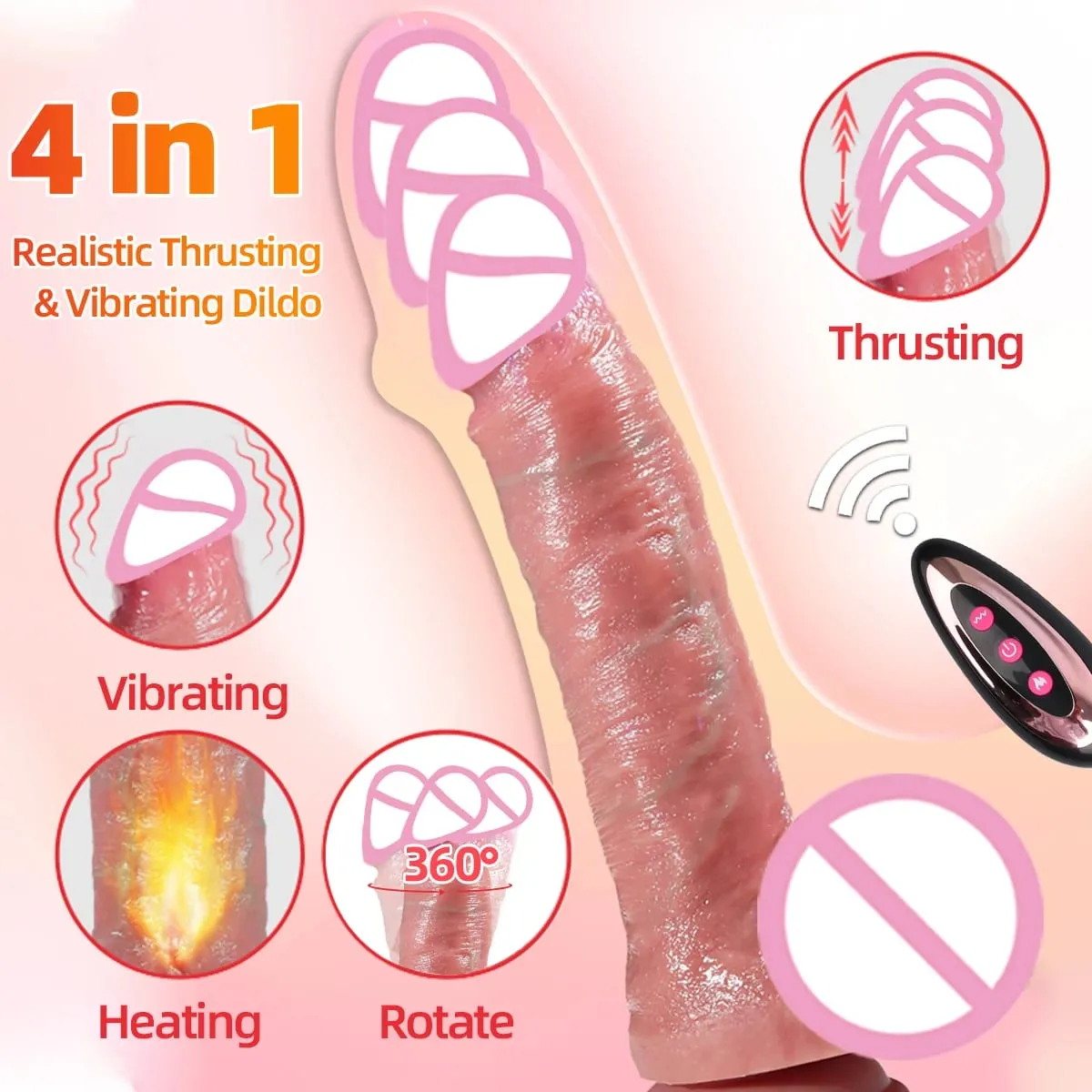Realistic Super Dildo Vibrator Waterproof Silicone Penis Adult Sex Toys Anal Vagina Masturbator Dildo with Suction Cup Cock Gode
