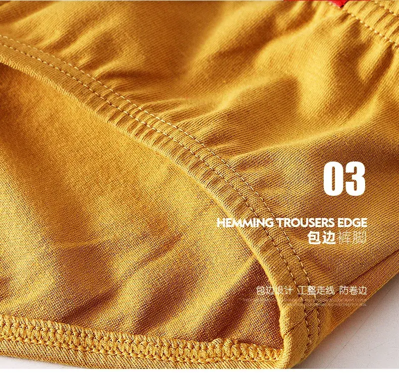 Celana Dalam Katun Solid Celana Dalam Kantung Cembung Pria Pakaian Dalam Fasion Remaja Pakaian Dalam Nyaman Pria Bersirkulasi Rendah Warna Solid