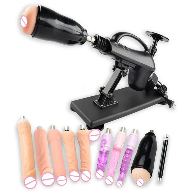NWE Sex Machine for Woman Adjustable Masturbating Pumping with Different Accessories Sex Machine Gun for Men Wireless Sex Machi