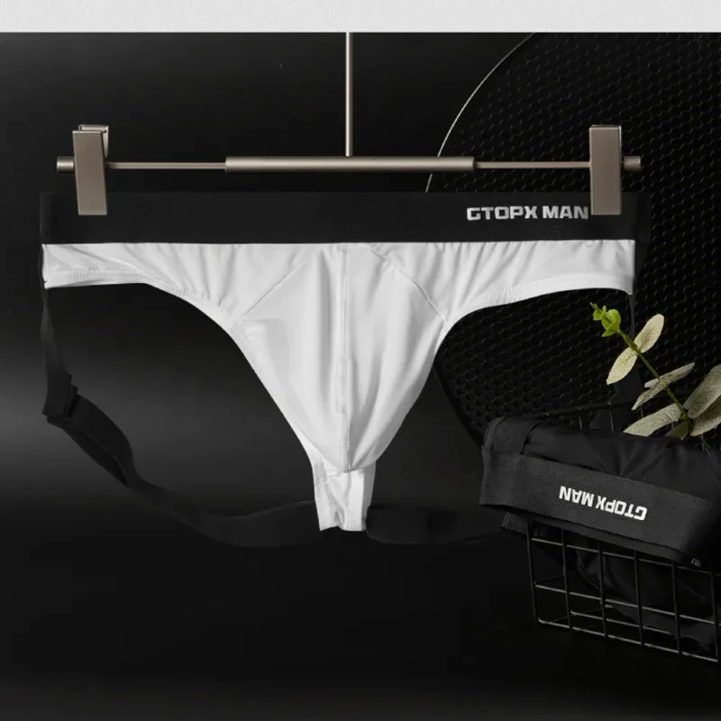 Briefs Men Underwear Daily Backless Bulge Pouch Lingerie Panties Sexy Shorts T-back Underpants Cmfortable Jockstrap
