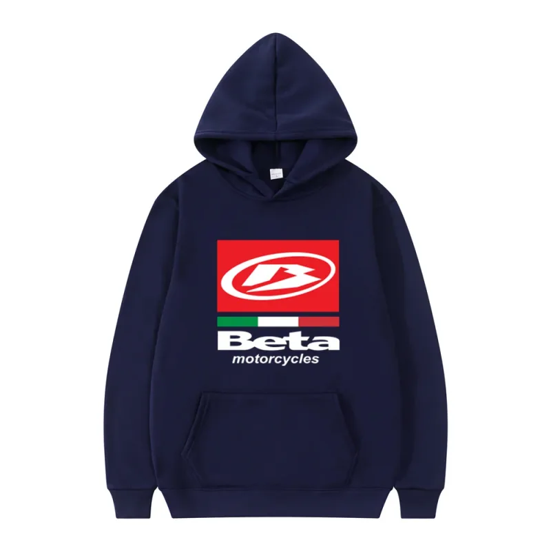 New Beta Racing Sweatshirt Tops Cool Men Pullover Winter Autumn Beta Hoodies Streetwear