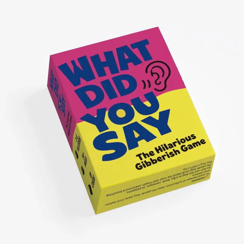 Card Games Decode Funny Nonsense Family Party Games Great for Travel and Camping Teams Ice-Breaking Games Night Holiday Gifts