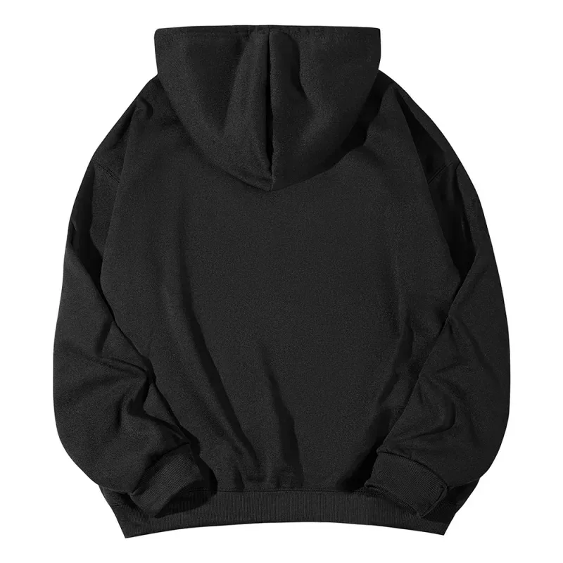 New Men's Autumn Fashion Letter Printed Soft and Comfortable Hoodie Outdoor Street Style Clothing