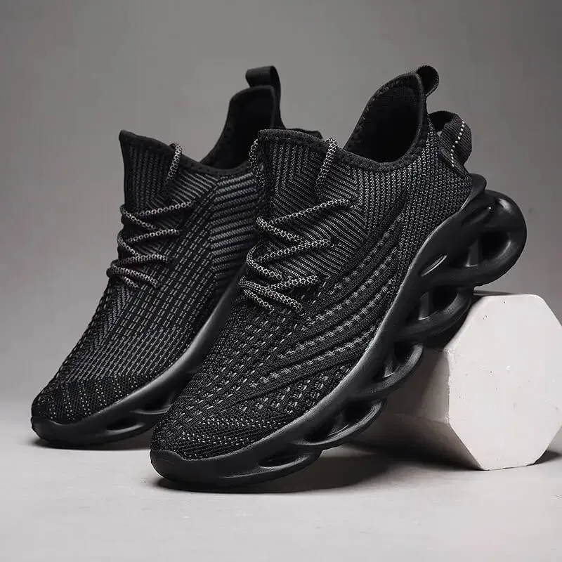 Sneakers Men Shoes Lightweight Male Shoes High Quality Men Mens Non-slip Shoes Mesh Breathable Soft Soled Shoe Non-slip 35-47
