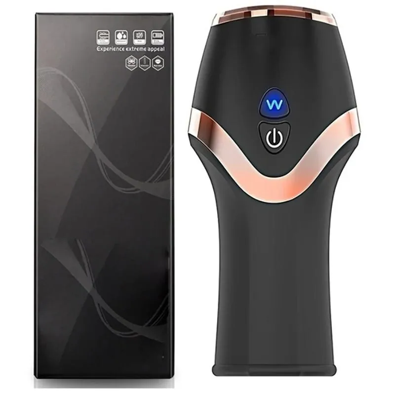 Automatic Male Masturbator Cup Pocket Pussy Stroker Realistic Vagina Tight Suction Vibrating Deep Stimulation Sex Toy for Men
