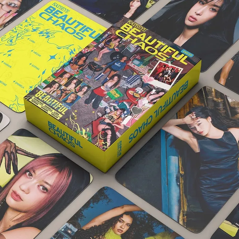 55PCS Kpop Hot Idol New Album "PINKY UP" "THE WILD WORLD TOUR" HD Lomo Cards MANON SOPHIA DANIELA LARA MEGAN YOONCHAE Photocards