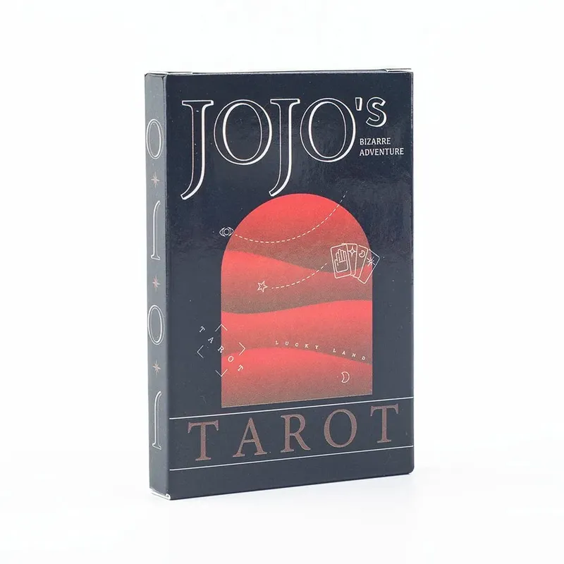 22 Major Arcana JoJo Tarot Cards - Stardust Crusaders Anime Collectible Tarot Deck 9*6cm