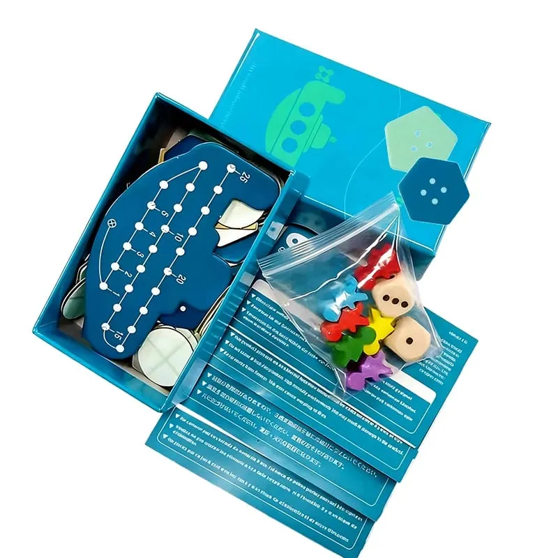 Deep Sea Adventure Board Game Card Game Family Party Entertainment Interactive Toys Gift for Children Funny English Game
