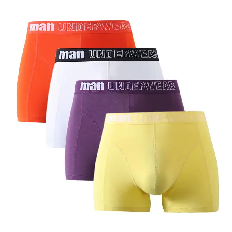 Plus Size 5xl 6xl 7xl Bamboo Underwear Mens Boxers Sexy Panties Summer Bamboo Fiber Boxer Briefs Mid Rise Underpants Cuecas