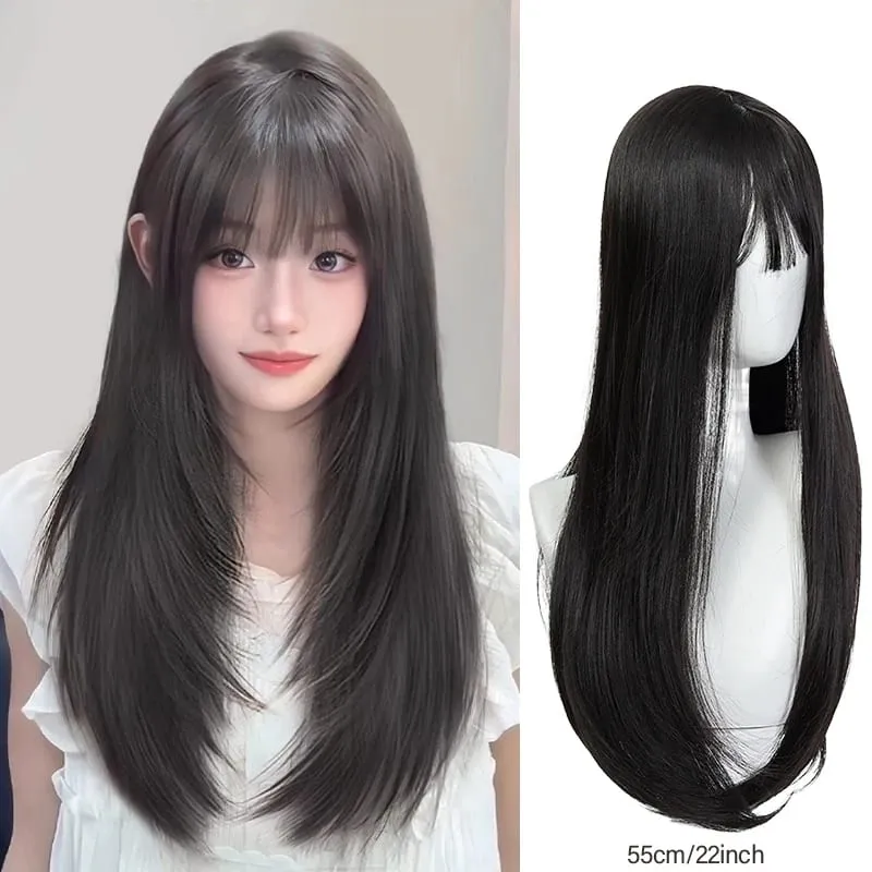 Voluminous Curly Synthetic Fiber Wig Topper – No Cap Needed BB Clips Secure Add Length & Body for Commute or Events