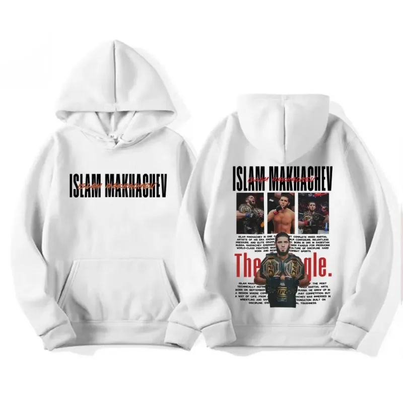 Limited Islam Makhachev Classic Graphic Sweatshirts Men Women Fashion Gothic Oversized Hoodies Casual High Quality Fleece Hoodie