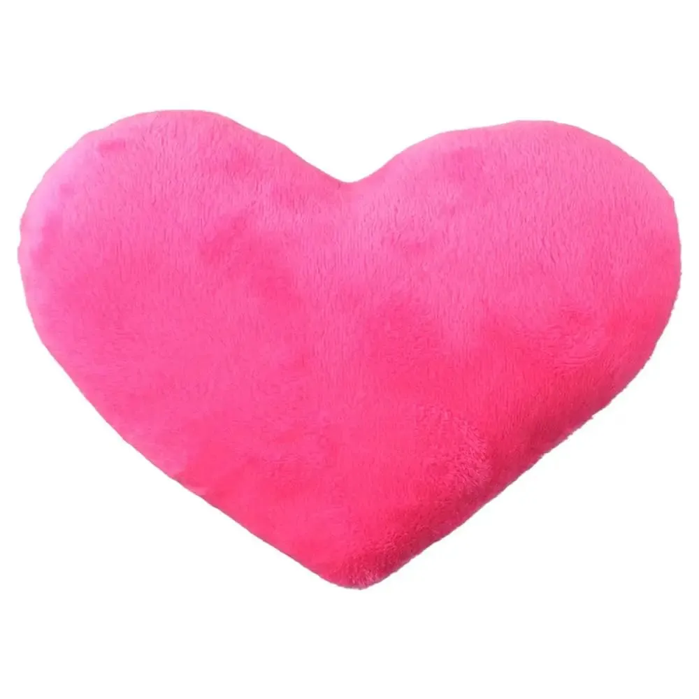 Pink Color Home Decorative Valentines Day Heart Pillow Soft Pillow Pillow Heart Shape
