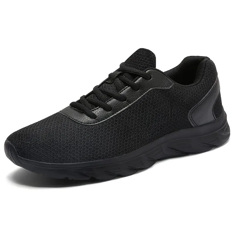 New Men's Sneakers Thick Sole Comfortable Casual Shoes Lightweight Breathable Fashion Running Shoes Luxury Male Tenis Masculino