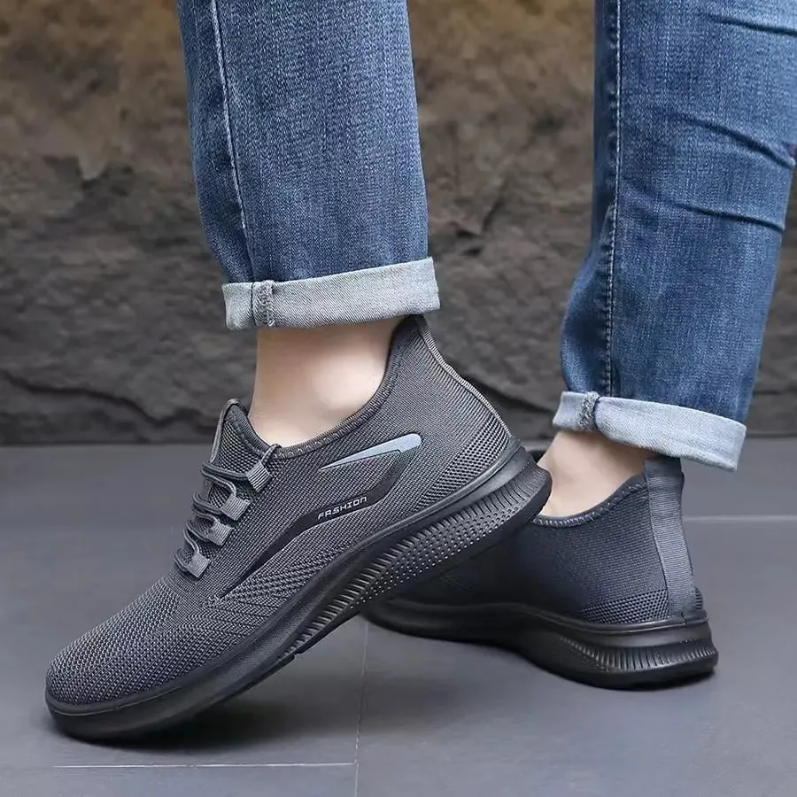 2026 New Arrival Åndbar Air Strik Øvre Slip On Sko Fleksibel Blød Skridsikker sål Afslappet løb
