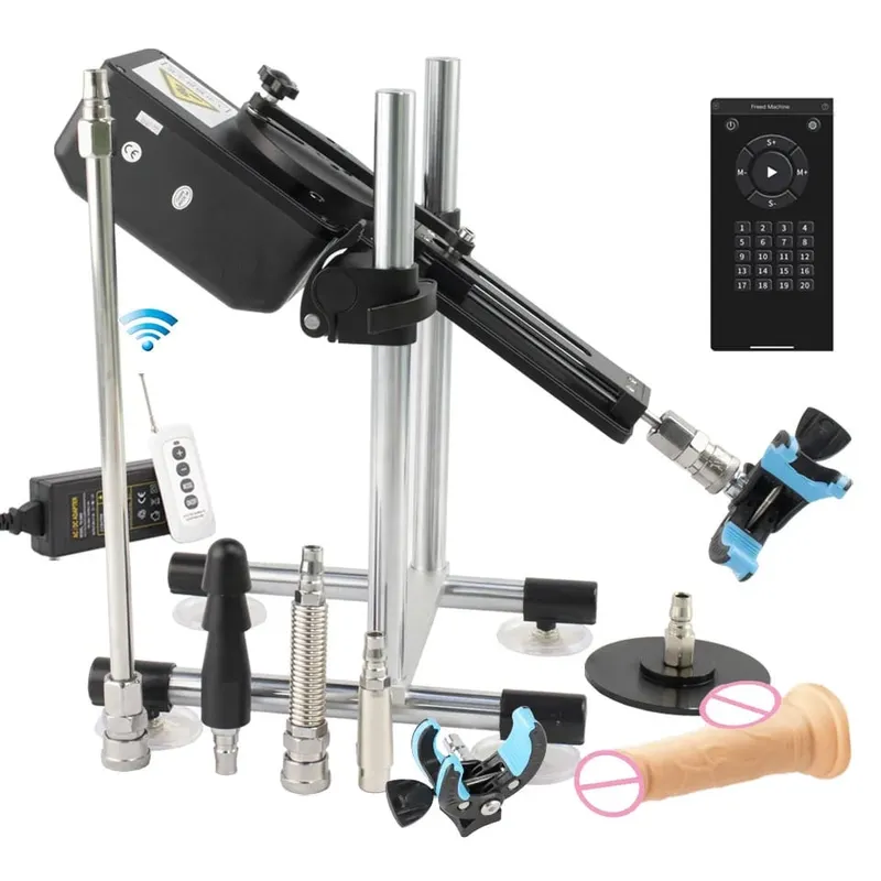 2025 NEW 70W Sex Machine With Dildo Attachments Vibrator Sex Toys for Couples Adult Men Women Vagina Female Masturbation sextoy