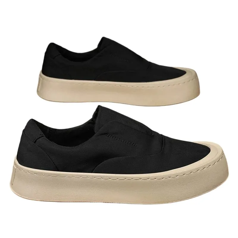 2026 Men's Canvas Casual Loafers Breathable Daily Sneakers Lightweight Comfortable Flat Footwear Free Shipping