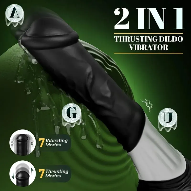 New Thrusting Horse G-spot Dildo Vibrator 11.8" Monster Big Dildo Vibrations App Remote Control Suction Cup Adult Sex Toy