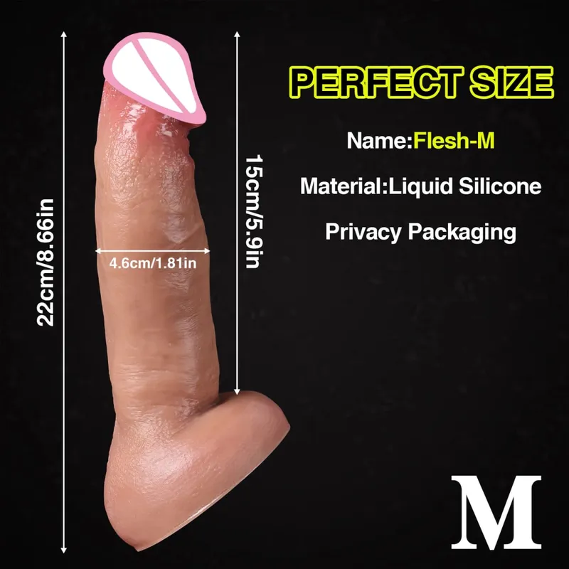 ราคาถูกผิวนุ่มรู้สึกสมจริงหนาDildoเกย์MasturbatorsซิลิโคนDickถ้วยดูดขนาดใหญ่Penis Anal Plugเพศของเล่นสำหรับผู้ชายผู้หญิง