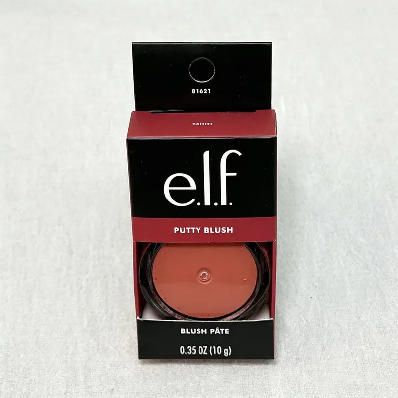 Elf Putty Blush Single Matte Cream Blush Dual-Use as Cream Eyeshadow Natural Soft Tone for Effortless Everyday Facial Makeup — image 13