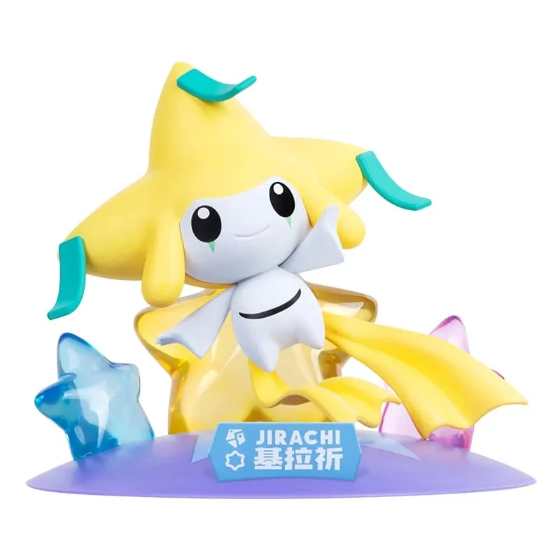 正版寶可夢可動人偶皮卡丘超夢雕像 Gardevoir Sylveon 動漫收藏模型寶可夢玩具禮物