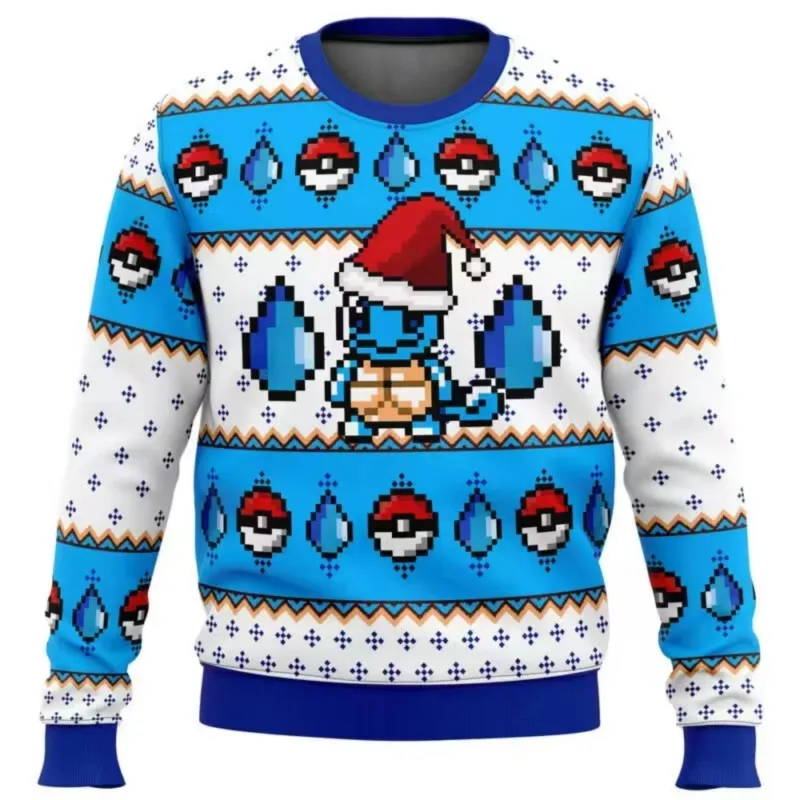 Sudadera con capucha de Pokémon Pikachu para hombre, ropa deportiva de dibujos animados de Anime, regalo de Navidad feo amarillo, moda para parejas, 2026