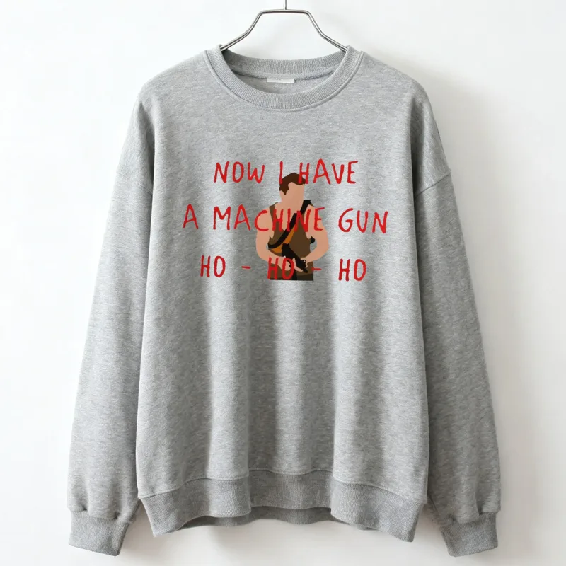 Bây Giờ Tôi Có Một Súng Máy Die Hard Mclane Naktomi Plaza Unisex Dây Nhảy Áo Len Nam Nữ Mới Trong Áo Khoác & Áo Nỉ Chui Đầu — image 4