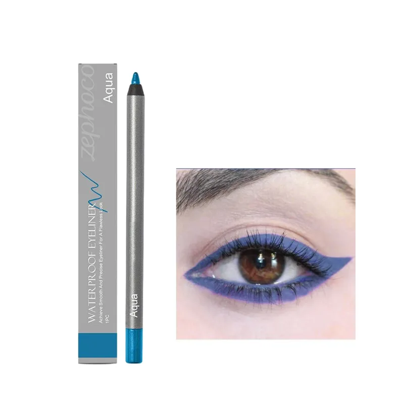 Waterproof Eyeliner Pen Natural Outline Line Quick-Drying Beginner-Friendly Eye Makeup Anti Smudge Eyeliner Eyes Makeup Cosmetic