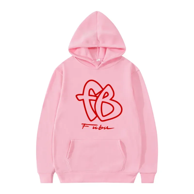 Autumn and Winter Fubu Fb Hoodie, High-quality Men's Hoodie, Fashionable Unisex Streetwear, Men's Casual Pullover