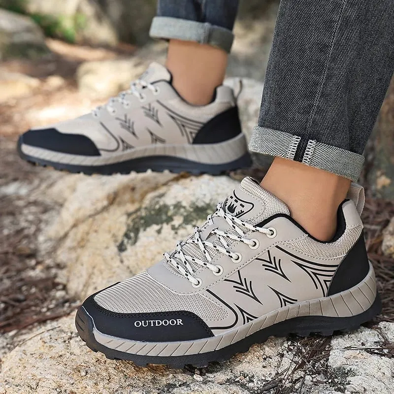 Men's High Quality Hiking Shoes Outdoor Trainers Climbing Shoe Male Trekking Sneakers Anti-slip Tactical Sports Walking Footwear