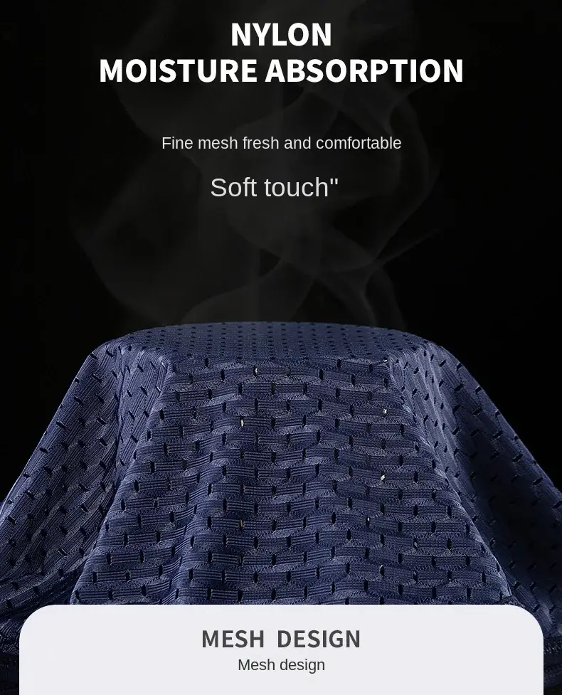 Chắc Chắn Nam Mùa Hè Băng Lụa Quần Lót Boxershorts Quần Đùi Quần Lót Thoáng Khí Sợi Carbon Tre Chống Vi Khuẩn Rỗng Quần Lót