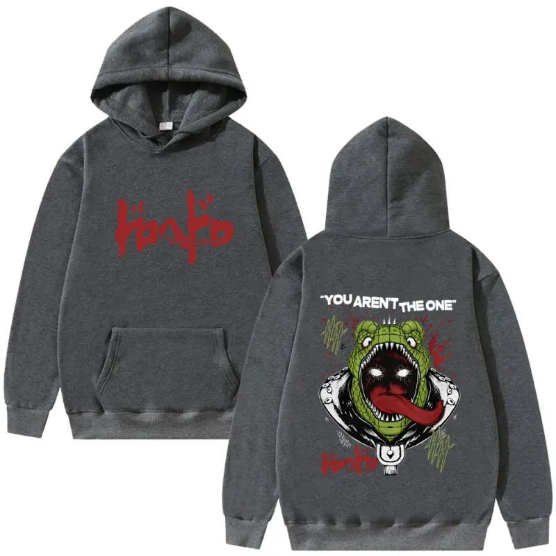 Anime Dorohedoro Kaiman You DRHDR Hoodies Men Women Gothic Manga Rock Streetwear Long Sleeve Vintage Pullover sweatshirt