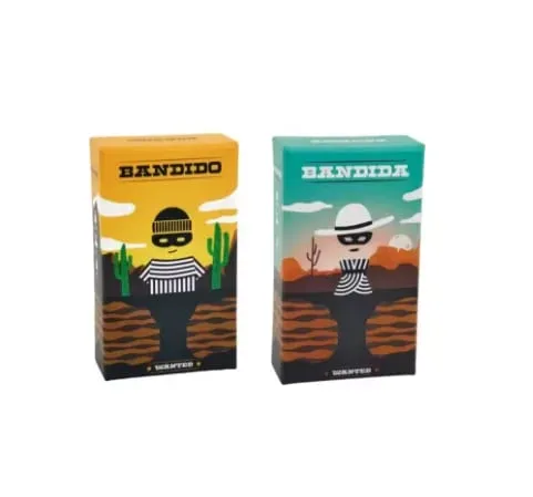 2026 Bandido Bandida Board Game 1-4 Players Strategy Puzzle Card Game For Kids & Adults Party Family Fun Strategy Game