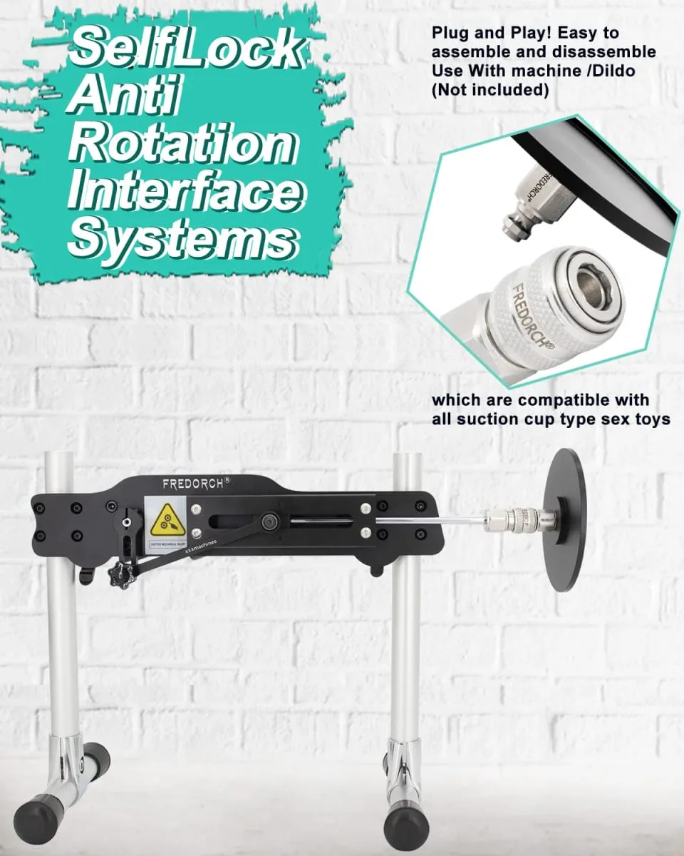 10 Side Anti-Rotation Accessaries Just for FR1/FR2/FRH1 Sex Machine Sucker Dildo Masturbator Extension Tube Adapter