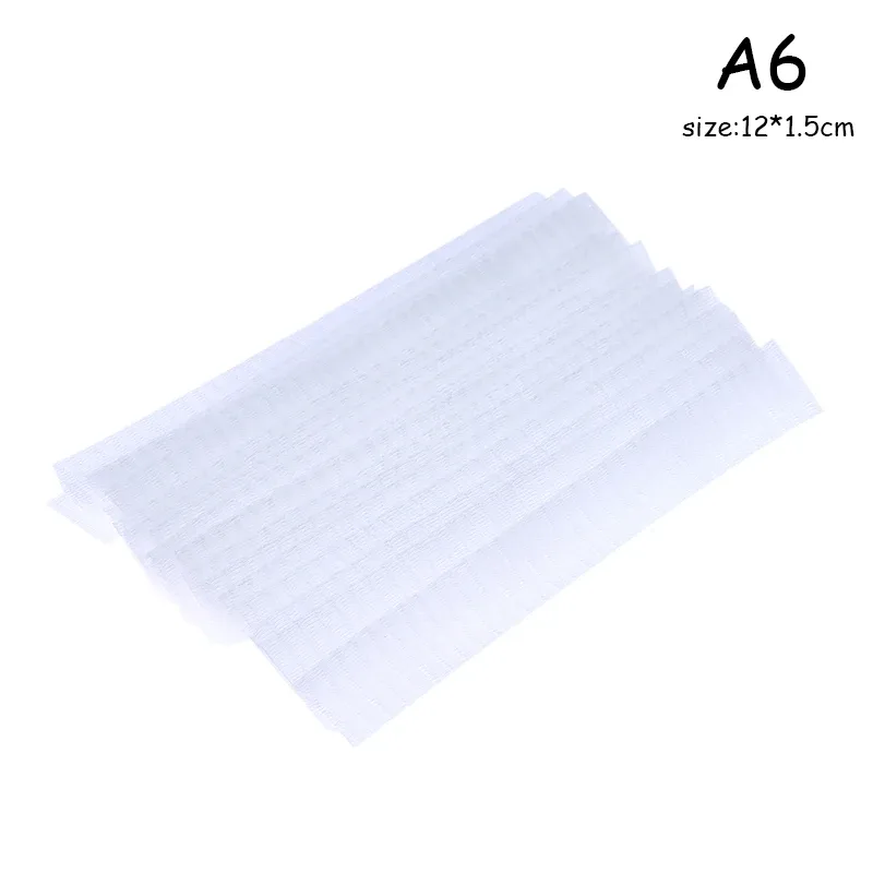 【M】20Pcs Mesh Flexible Net Protectors Cover Sheath Beauty White Cosmetic Make Up Brushes Guards Convenient Tool