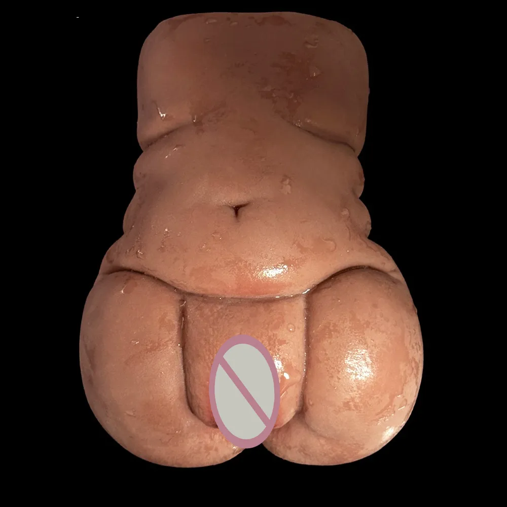 Male Masturbator Pocket Pussy Realistic Vagina Artificial Vaginal Stroker Soft Silicone Adult Sex Toys for Men Erotic Pleasure