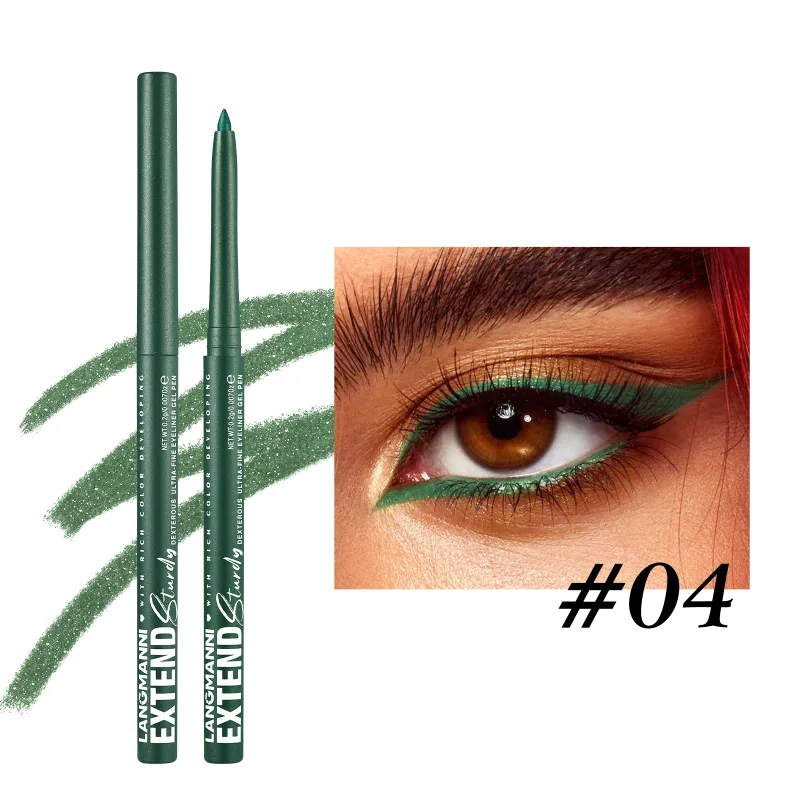 Waterproof and Sweat Resistant Eyeliner Pen Durable Easy to Color Fast Drying and Smooth Texture Creates Perfect Eye Makeup