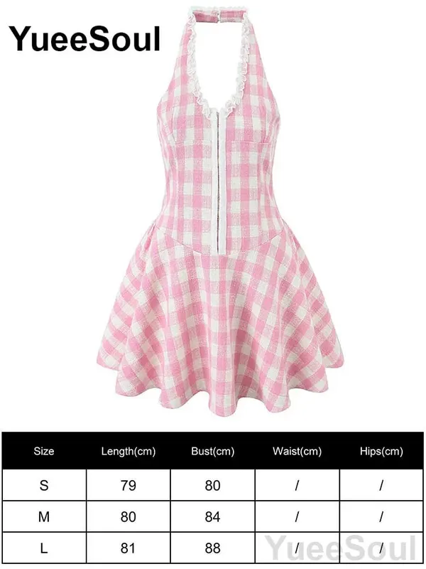 Pink Women's Dress Elegant Evening Birthday Party Female Dresses 2026 Summer New Sweet Cute Y2K Casual High Street Lolita Dress