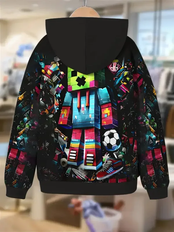 New 3DPrint Animal Graphic Hoodies For Man Sweatshirt Hrajuku Street Fall Casual Long Sleeves Y2k Men Clothing Menswear Clothing