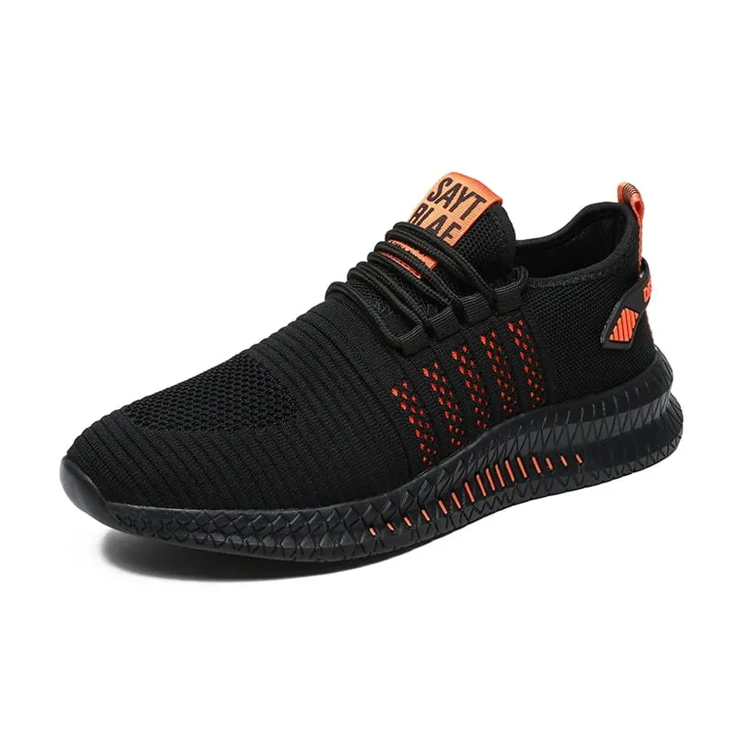 Fashion Sneakers Lightweight Men Casual Shoes Breathable Male Footwear Lace Up Walking Shoe Mens Casual Summer Shoes