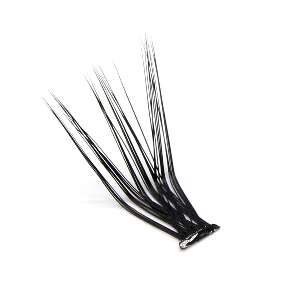Prefessional M Curl Foxy Eyes Lashes Cluster Soft Silk Individual Eyelashes Extension Makeup False Eyelash L Curl Fox Eye