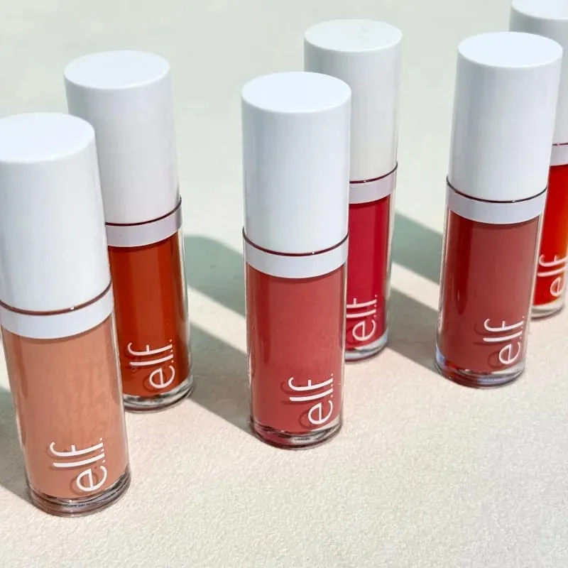 Elf Water Sensitive and Lightweight Texture Liquid Blush Moisturizing Pre Makeup Glimmer Cream Blusher Putty Blush Products