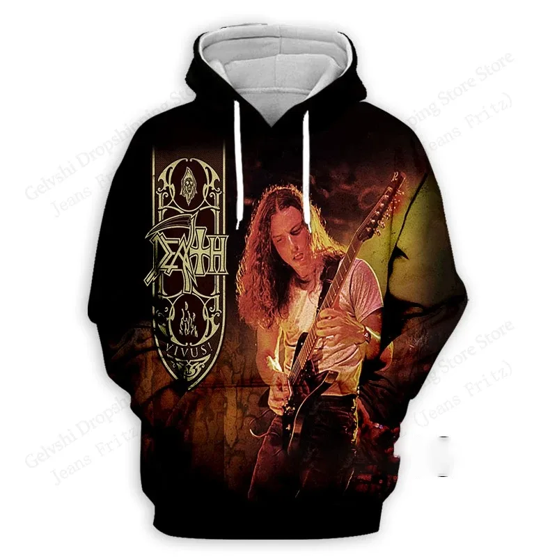 Death Band Album 2027 3d Print Hoodie Men Women Fashion Rock Hoodie Sweatshirt Outwear Coat Men Hoodie Winter Clothes Sportwear