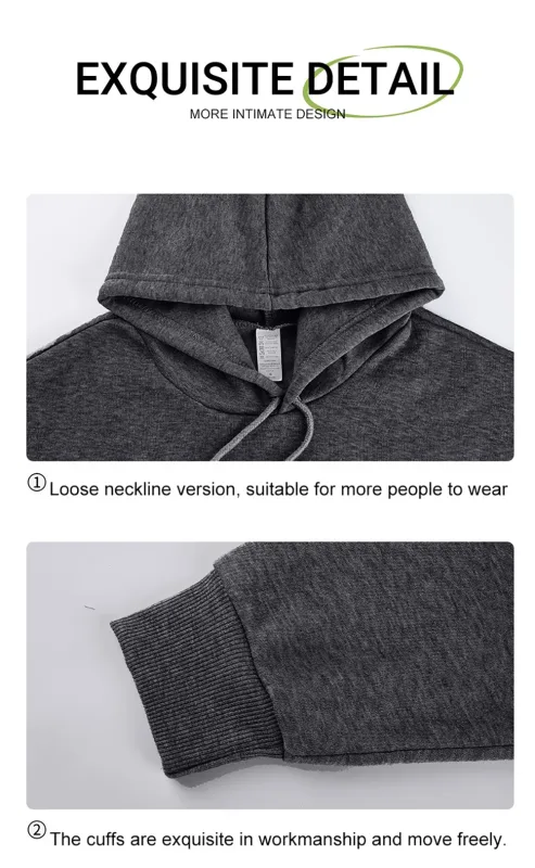 Personalized Customize Autumn Casual Sport Hoodie Men Fleece Team Basic Sweatshirts Street Office Top Daily Comfortable Workwear