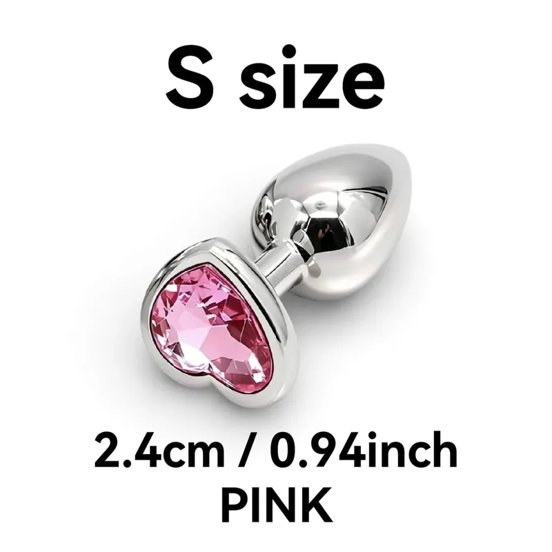 Metal Anal Plug Jewelry Base Beginner To Expert 5 Size Butt Plug Adult Toys Tail Female/Male Dildos Sex Toys Couples Adults Game