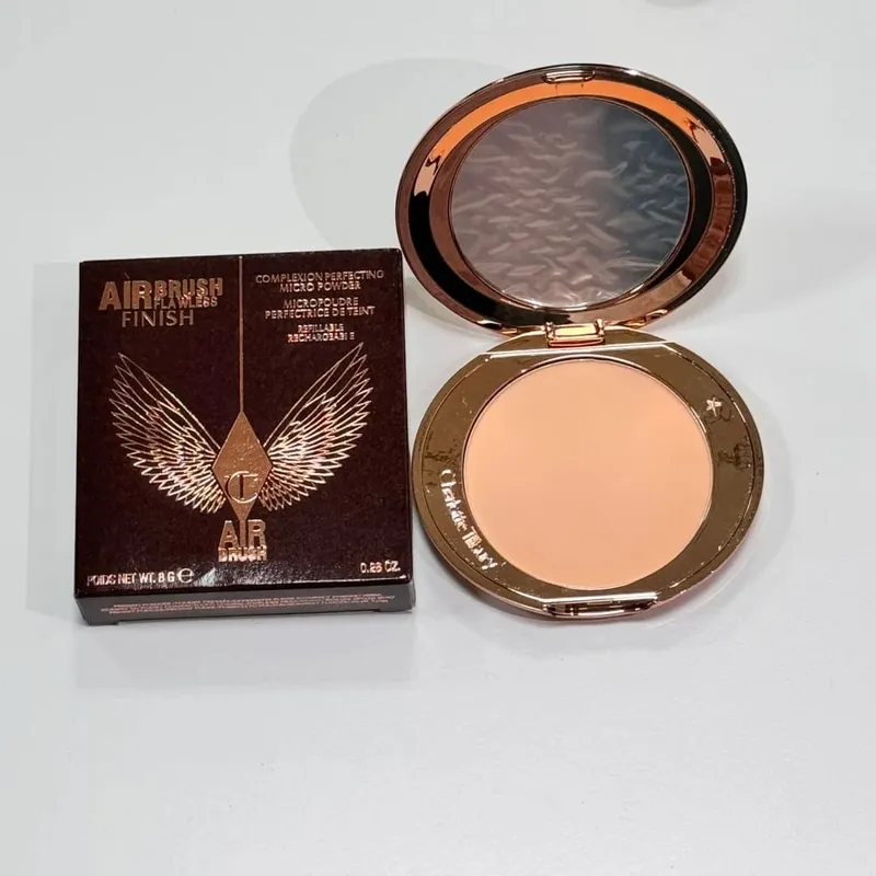 Charlotte Tilbury Airbrush Flawless Finish Makeup Finishing Powder Pillow Talk Beauty Soulmates Face Palette CT Beauty Cosmetics