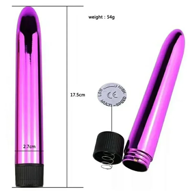 7 นิ้วขนาดใหญ่Dildo Vibratorของเล่นเพศสำหรับผู้หญิงช่องคลอดหีG-Spot Stimulatorหญิงกระเป๋าMasturbator Bullet Vibrador