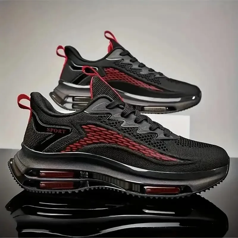 High Quality Sneakers Male Trend Red Platform Basketball Shoes Men Casual White Sport Walking Sneakers Men's Trainer 2026