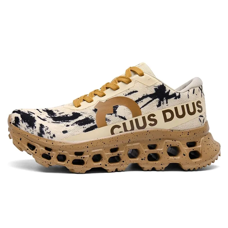 Men Sneakers High-quality Mesh Breathable Hollow Out Soft Sole Rebound Anti Slip Marathon Sports Shoes Comfort Outdoor Running