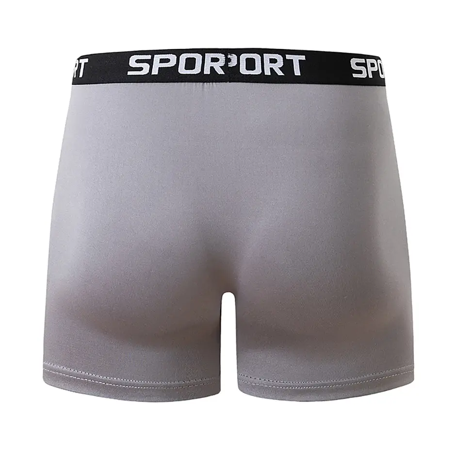 5-piece Set Of Solid Color Fashionable Simple Sports Long Underwear Comfortable Plus Size Flat Corner Pants Cycling Base Shorts